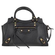 Balenciaga Vintage Pre-owned Laeder handvskor Black, Dam