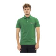 Baldinini Broderad Logo Polo Shirts Trend Green, Herr