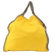 Stella McCartney Pre-owned Pre-owned Polyester totevskor Yellow, Dam