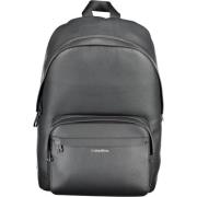 Calvin Klein Svart herrryggsäck med laptopfack Black, Unisex