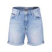 Tommy Hilfiger Rubin Shorts Blue, Dam