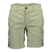 North Sails Grön Bermuda Shorts med Kontrastdetaljer Green, Herr