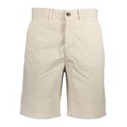 North Sails Beige Bermuda Shorts med Logo Beige, Herr