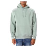 Drole de Monsieur Grön Klassisk Slogan Hoodie Green, Herr