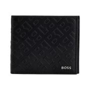 Hugo Boss Herr Plånbok och Korthållare Set Black, Herr