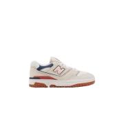 New Balance Beige Läder Sneakers Beige, Dam