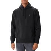 Ralph Lauren Loopback Terry Hoodie Polo Black Black, Herr