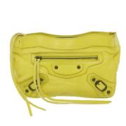 Balenciaga Vintage Pre-owned Laeder balenciaga-vskor Yellow, Dam