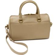 Yves Saint Laurent Vintage Pre-owned Laeder handvskor Beige, Dam