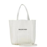 Balenciaga Vintage Pre-owned Laeder totevskor White, Dam