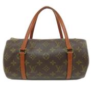 Louis Vuitton Vintage Pre-owned Canvas handvskor Brown, Dam