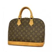 Louis Vuitton Vintage Pre-owned Tyg louis-vuitton-vskor Brown, Dam