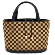 Louis Vuitton Vintage Pre-owned Laeder handvskor Brown, Dam