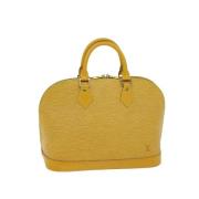 Louis Vuitton Vintage Pre-owned Laeder louis-vuitton-vskor Yellow, Dam