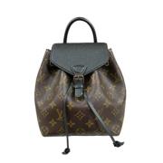 Louis Vuitton Vintage Pre-owned Canvas ryggsckar Black, Dam