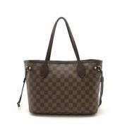 Louis Vuitton Vintage Pre-owned Plast axelremsvskor Brown, Dam