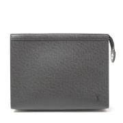 Louis Vuitton Vintage Pre-owned Canvas kuvertvskor Gray, Dam