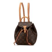 Louis Vuitton Vintage Pre-owned Canvas ryggsckar Brown, Dam