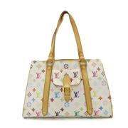 Louis Vuitton Vintage Pre-owned Plast axelremsvskor White, Dam