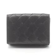 Bottega Veneta Vintage Pre-owned Laeder plnbcker Black, Dam