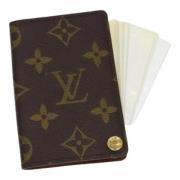 Louis Vuitton Vintage Pre-owned Canvas louis-vuitton-vskor Brown, Dam