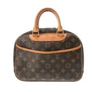 Louis Vuitton Vintage Pre-owned Canvas handvskor Brown, Dam