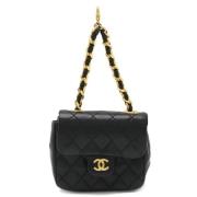 Chanel Vintage Pre-owned Vintage Handväska Black, Dam