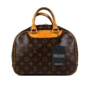 Louis Vuitton Vintage Pre-owned Canvas handvskor Brown, Dam