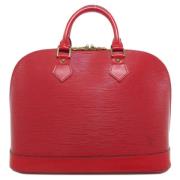 Louis Vuitton Vintage Pre-owned Laeder louis-vuitton-vskor Red, Dam