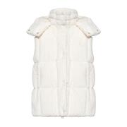 Moncler Dunväst White, Dam