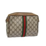 Gucci Vintage Pre-owned Tyg gucci-vskor Beige, Dam