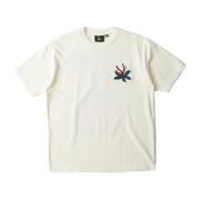 by Parra Stand Off T-shirt med broderi White, Herr