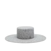 Ruslan Baginskiy Stilren Canotier Hat Gray, Dam