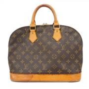 Louis Vuitton Vintage Pre-owned Tyg louis-vuitton-vskor Brown, Dam