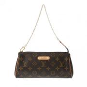 Louis Vuitton Vintage Pre-owned Canvas axelremsvskor Brown, Dam