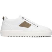 Mason Garments Sportiga Vita Läder Sneakers White, Herr