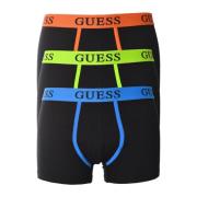 Guess 3-pack Bomull Stretch Boxers - Svart Green, Dam