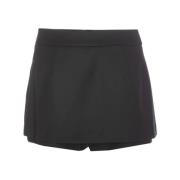 Pinko Flanell minikjol shorts Black, Dam