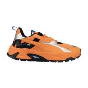 PUMA Mesh Läder Sneakers Rs-Trck MU Orange, Herr