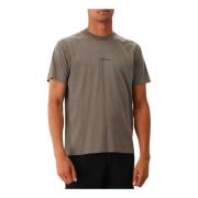 Stone Island Grön-Brun Logo T-shirt Green, Herr