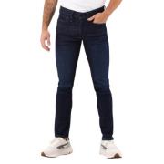 Denham Skinny Fit Mörk Tvätt Jeans Blue, Herr