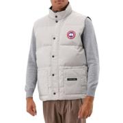 Canada Goose Grå Freestyle Crew Vest Gray, Herr