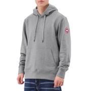 Canada Goose Grå Hoodie för Män Gray, Herr