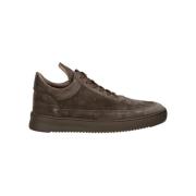 Filling Pieces Taupe Mocka Sneaker Brown, Herr