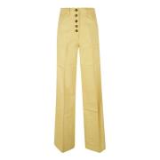 Etro Gul Denim Jeans Mörkt Korn Yellow, Dam