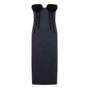 Sportmax Elegant Anemone Klänningar Blue, Dam