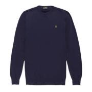 RefrigiWear Blå Herr Pullover med Frontlogo Blue, Herr