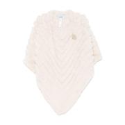 Blugirl Stiliga Sweaters för en Chic Look White, Dam