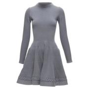 Alaïa Pre-owned Pre-owned Ylle klnningar Gray, Dam