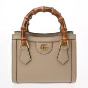 Gucci Vintage Pre-owned Laeder gucci-vskor Beige, Dam